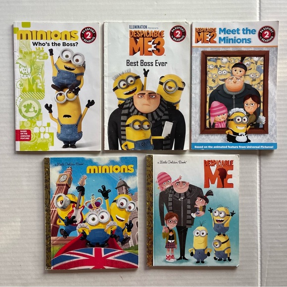 Other - Despicable Me and Minions Book Set of 5 Step 2